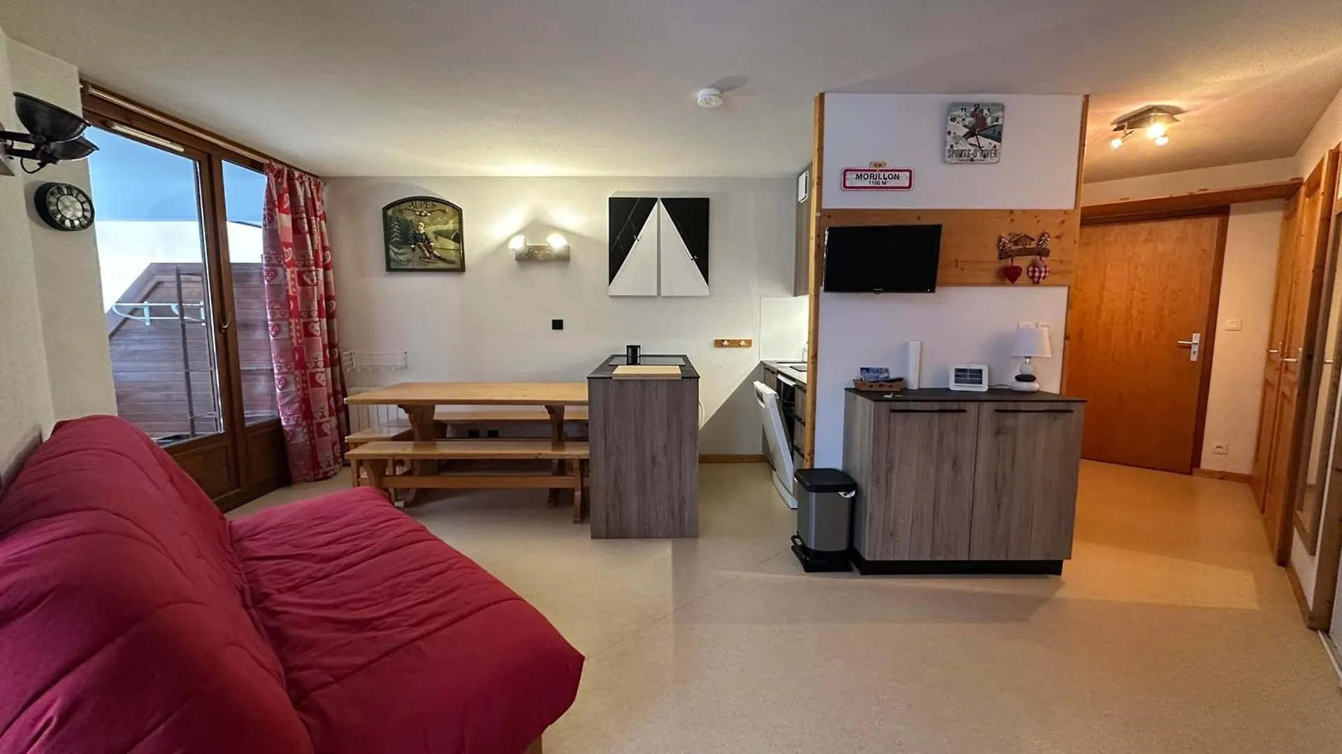 Appartement 6 Pers. A Morillon 1100 - Pieds Des Pistes, Balcon Et Tout Equipe - Fr-1-642-62 0*,